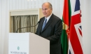 His Highness the Aga Khan addresses the audience during the inauguration of the Aga Khan Centre in London. AKDN / Anya Campbell 